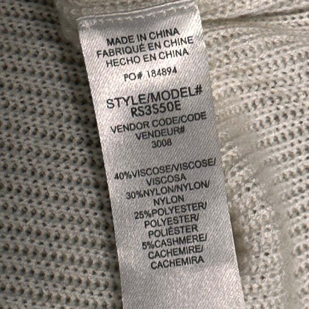 Splendid White Ribbed Cardigan - Picture 5 of 6